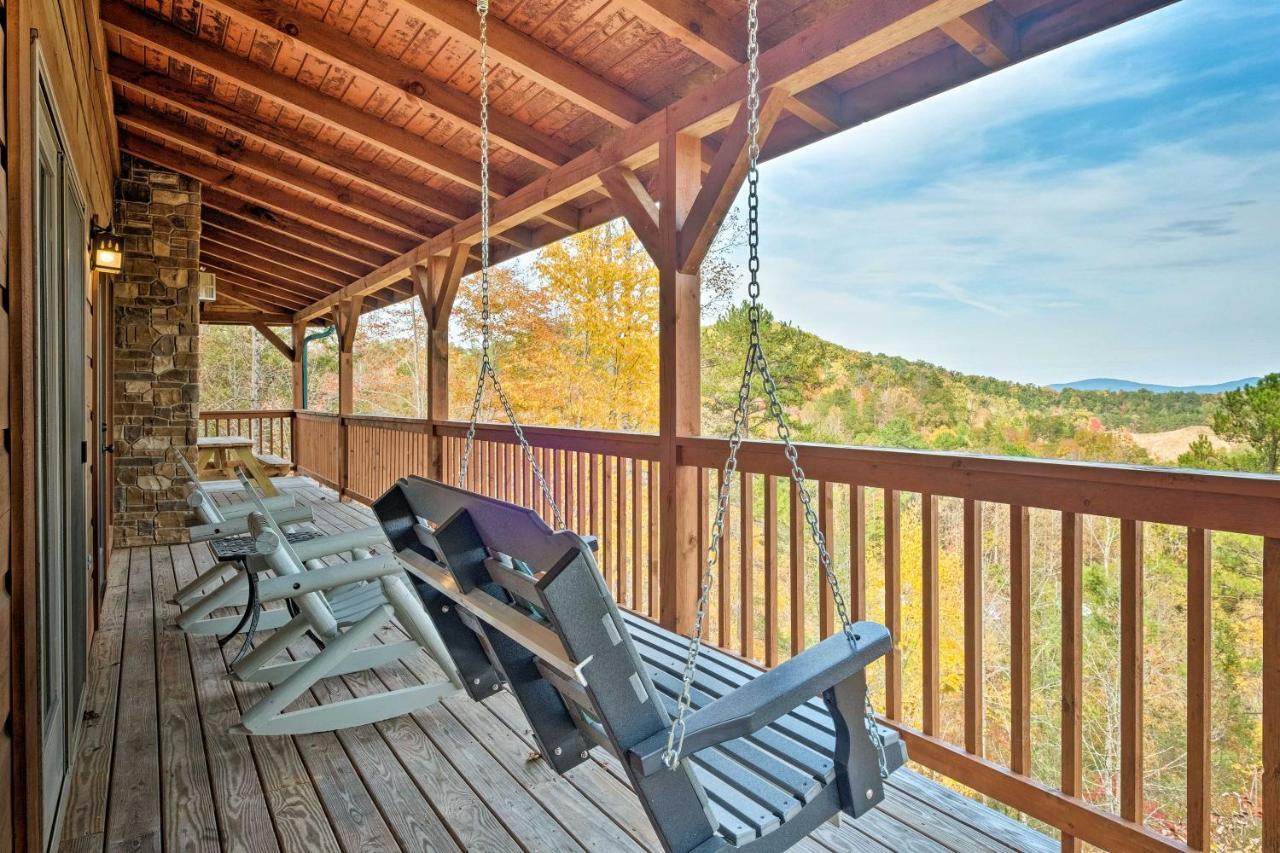 Pigeon Forge Cabin With Brand New Hot Tub And Views! 세비어빌 외부 사진